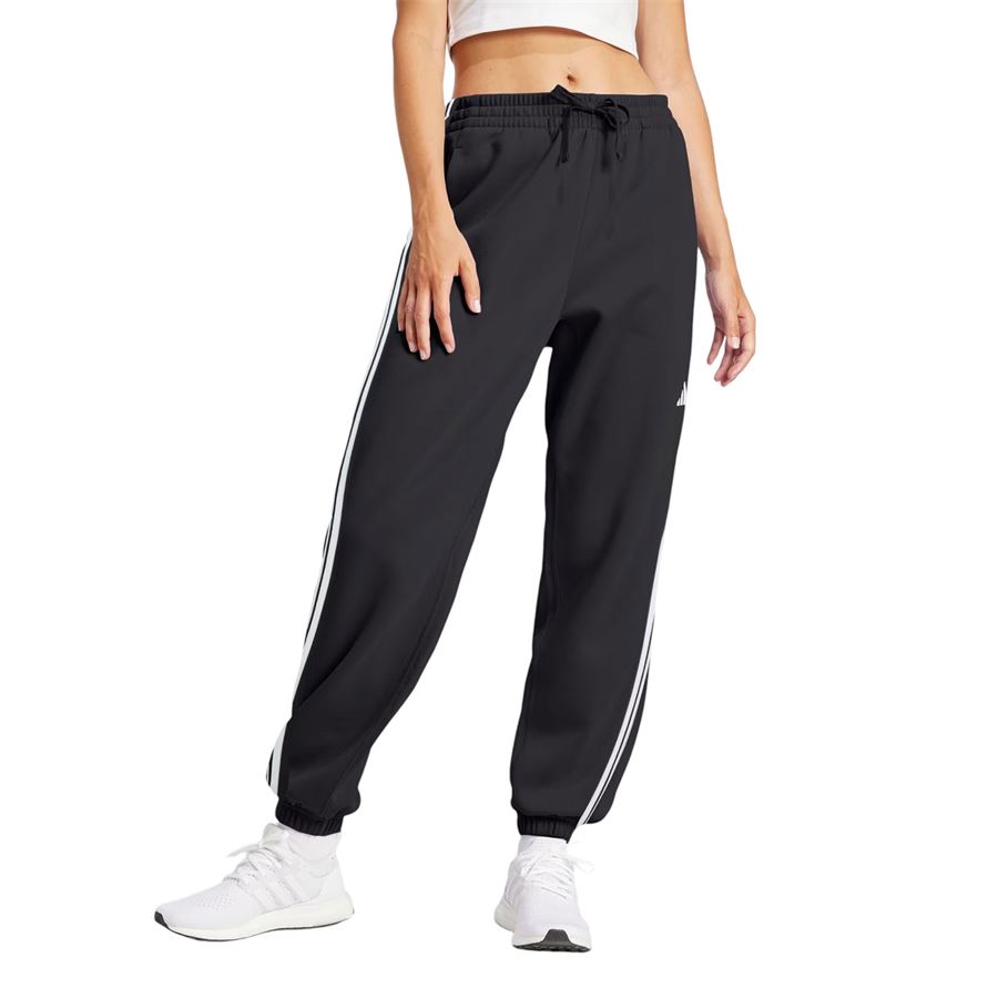 Essentials 3-Stripes French Terry Cuffed pantaloni da donna Adidas | JD5302X